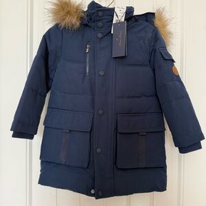 NWT Brooks Brothers Kids Parka Coat